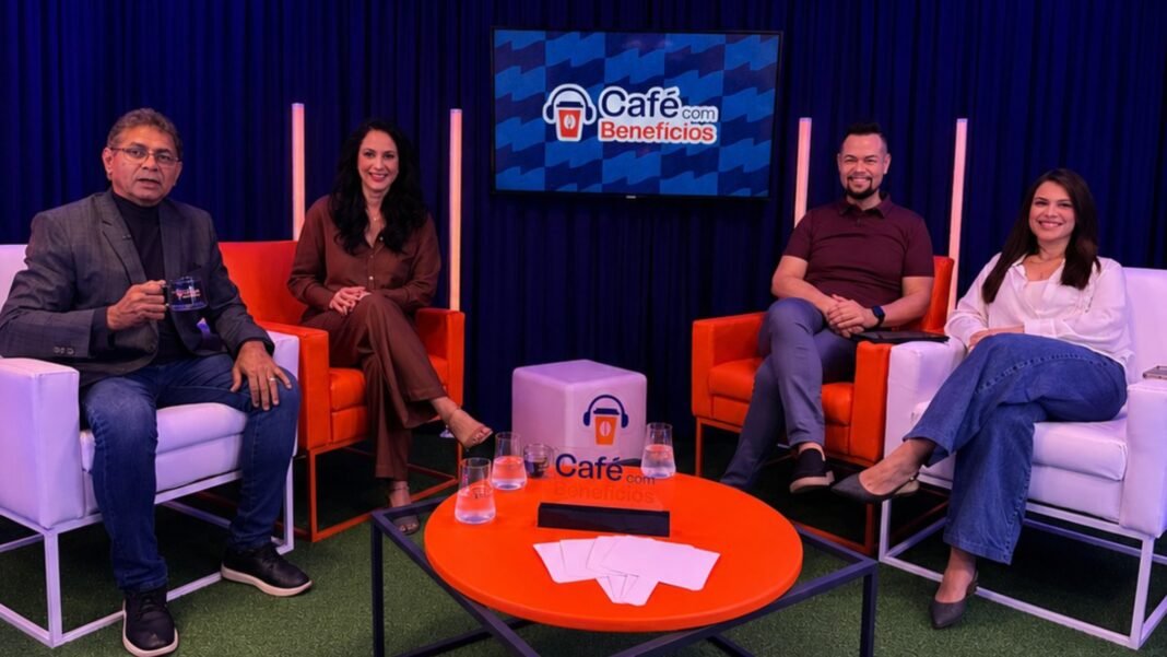 Café com Benefícios reúne Oscar Roberto Godoi e Ana Paula Oliveira em episódio especial sobre futebol, arbitragem e bastidores do esporte Café com Benefícios reúne Oscar Roberto Godoi e Ana Paula Oliveira em episódio especial sobre futebol, arbitragem e bastidores do esporte